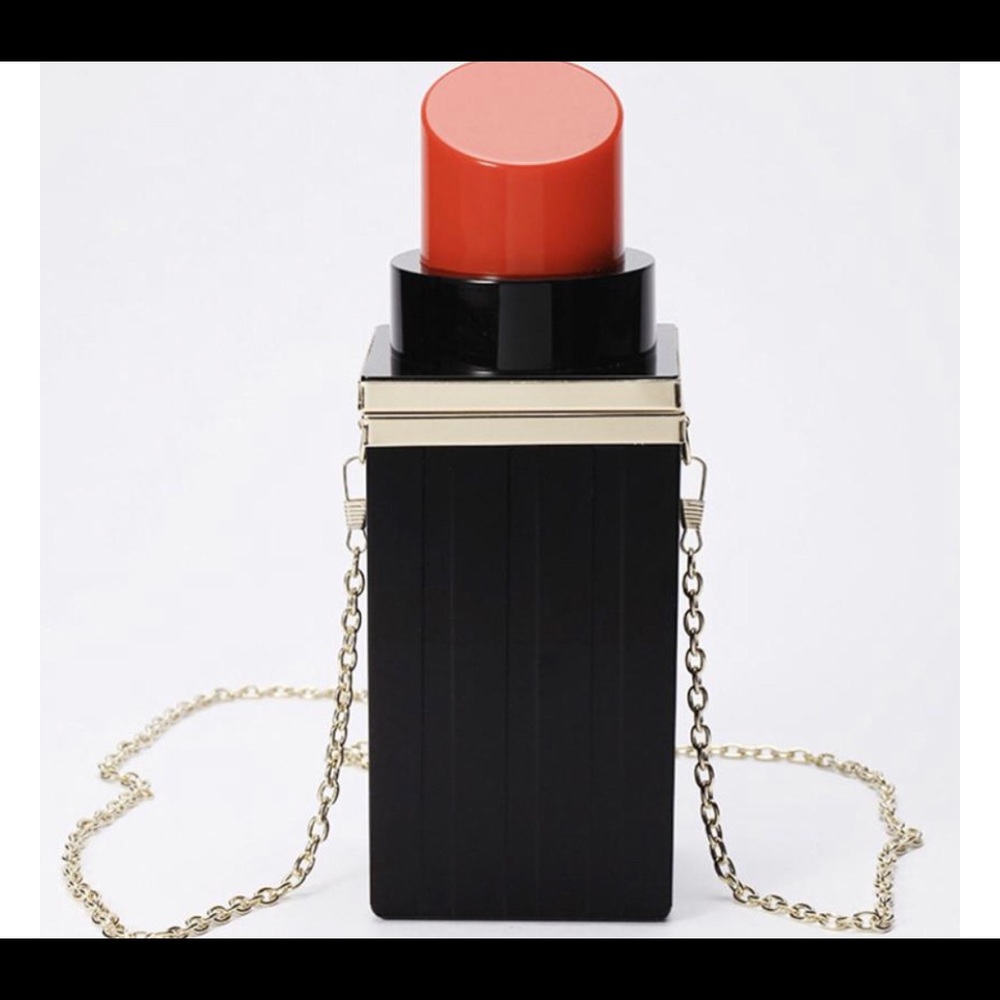 Lipstick 💄 shaped purse